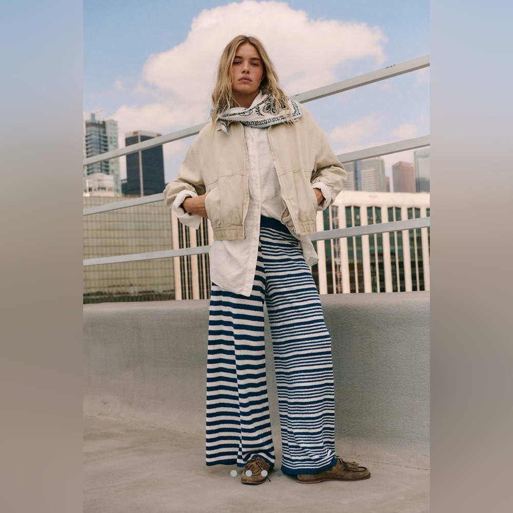 Free People Allyson striped pants